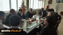 اولین جلسه کارگروه اقتصادی امور پردیسهای استان قزوین برگزار گردید 2