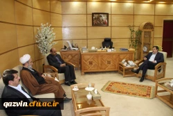 دیدار مسئولین دانشگاه فرهنگیان قزوین با استاندار 2