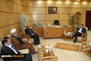 دیدار مسئولین دانشگاه فرهنگیان قزوین با استاندار