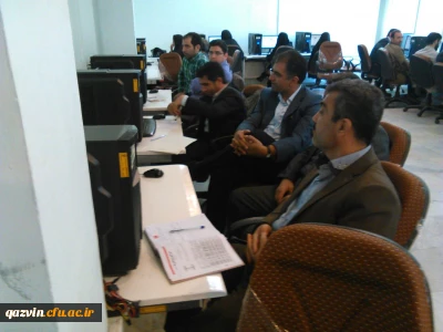 برگزاری دوره آموزشی بازآموی ICDL و کارگاه مقاله نویسی