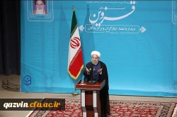 دیدار رئیس جمهور با علما، ایثارگران و برگزیدگان استان قزوین در دانشگاه فرهنگیان 2