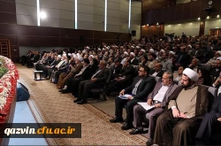 دیدار رئیس جمهور با علما، ایثارگران و برگزیدگان استان قزوین در دانشگاه فرهنگیان 9