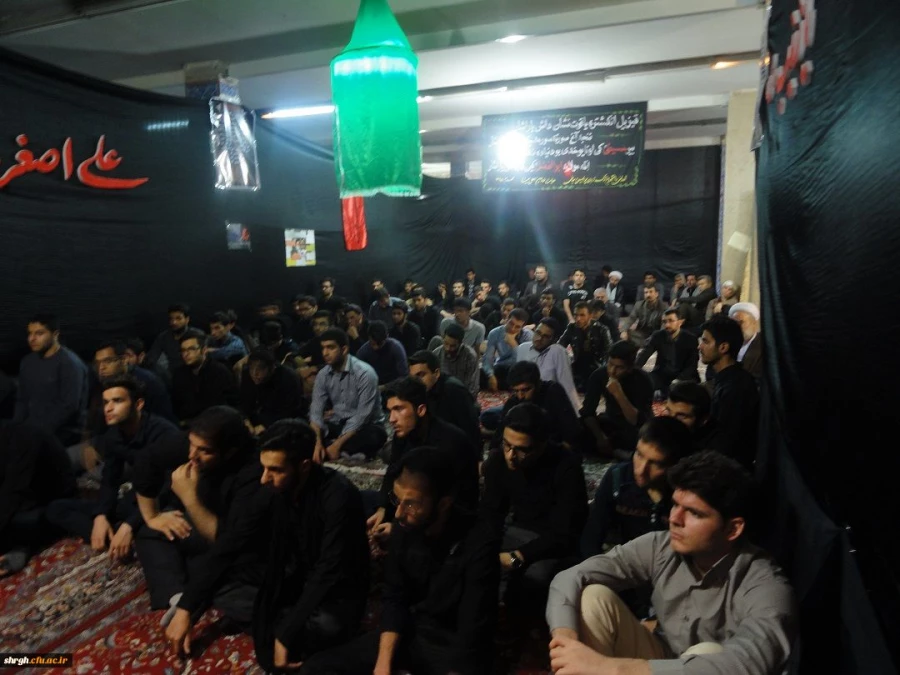 مراسم عزاداری امام حسین علیه السلام با حضور حجه الاسلام تلخابی 3