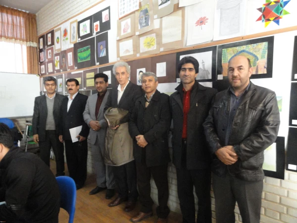 نمایشگاه آثار دانشجویان پردیس شهید رجایی قزوین 3