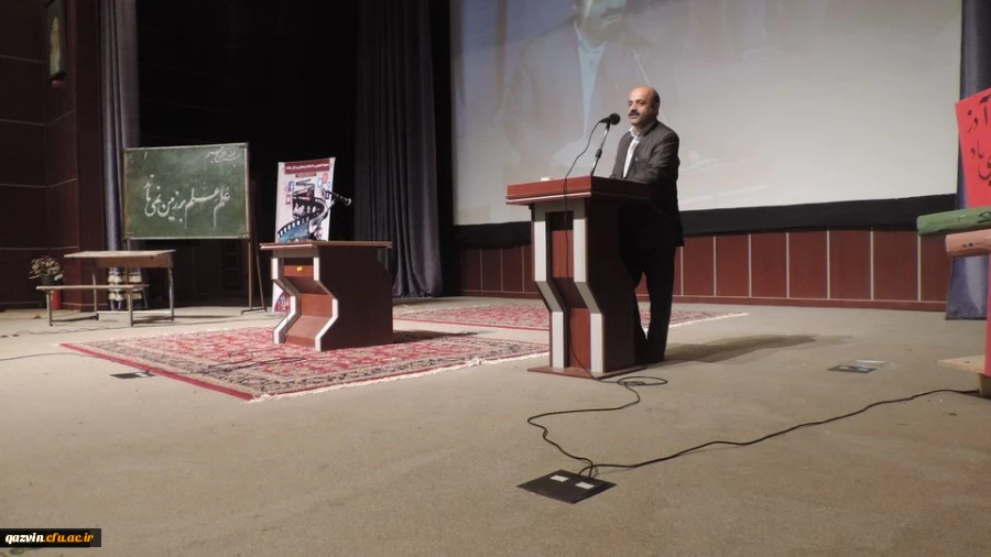 برگزاری مراسم بزرگداشت روز دانشجو در دانشگاه فرهنگیان قزوین 2