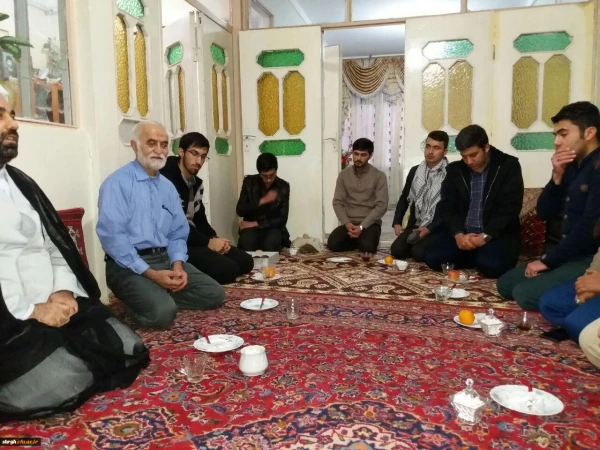 دیدار با خانواده شهید سیاهکالی از شهدای مدافع حرم 2