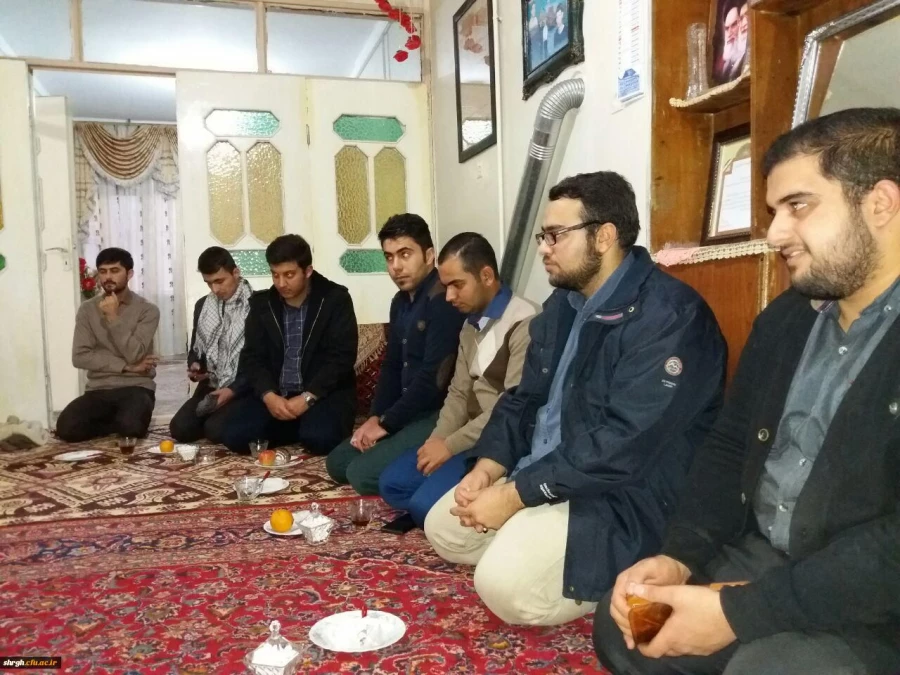 دیدار با خانواده شهید سیاهکالی از شهدای مدافع حرم 4