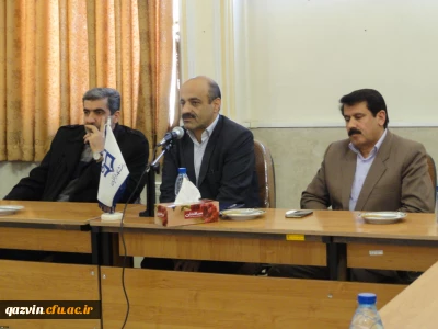 با حکم دکتر مهرمحمدی، انجام شد:
انتصاب سرپرست  پردیس شهید رجایی قزوین