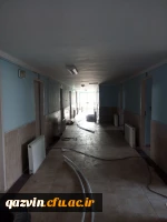 بازسازی و نصب فوم (ضرب گیر) و تجهیز سالن بدنسازی و نصب تجهیزات گرمایشی خوابگاه های دانشجویی 2