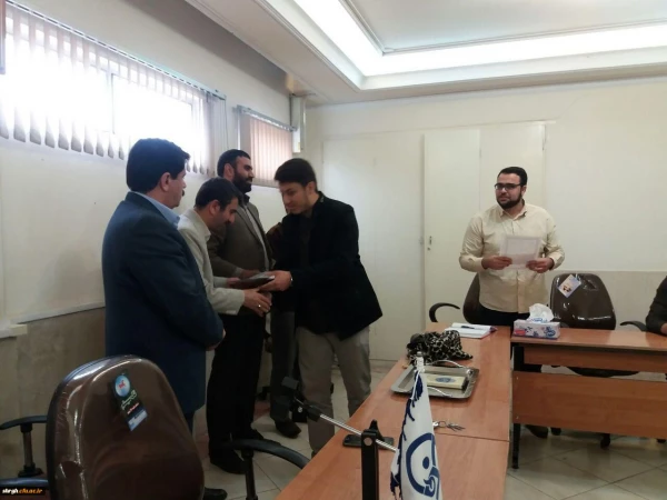 تجلیل از فعالین بسیج در راهیان نور 5