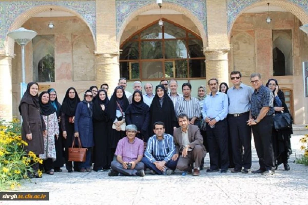 بازدید اساتید دوره تامین آموزشگران مرجع علوم از آثار تاریخی قزوین 2
