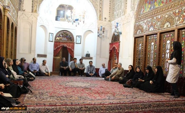 بازدید اساتید دوره تامین آموزشگران مرجع علوم از آثار تاریخی قزوین 3