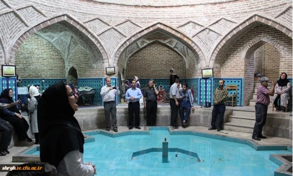 بازدید اساتید دوره تامین آموزشگران مرجع علوم از آثار تاریخی قزوین 6