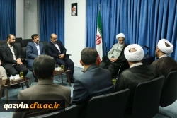 نماینده ولی فقیه در استان قزوین در دیدار حجت الاسلام عابدی معاون فرهنگی سازمان مرکزی دانشگاه فرهنگیان و اعضای هیات امنای دانشگاه فرهنگیان قزوین : 

دانشگاه فرهنگیان یکی از مهمترین کانون های تأثیرگذار در فرهنگ انقلابی ما است 2