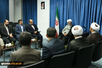 نماینده ولی فقیه در استان قزوین در دیدار حجت الاسلام عابدی معاون فرهنگی سازمان مرکزی و اعضای هیات امنای دانشگاه فرهنگیان قزوین : 

دانشگاه فرهنگیان یکی از مهمترین کانون های تأثیرگذار در فرهنگ انقلابی ما است