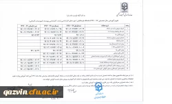 تقویم آموزشی سال تحصیلی 97-1396 دانشگاه فرهنگیان 2
