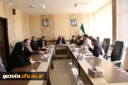 دومین جلسه شورای پژوهشی مدیریت امور پردیس های استان قزوین برگزارشد  2