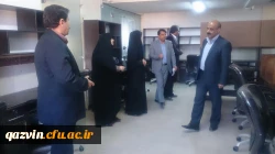 افتتاح و بهره برداری از کتابخانه پردیس بنت الهدی صدر قزوین 3