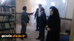 افتتاح و بهره برداری از کتابخانه پردیس بنت الهدی صدر قزوین 5