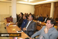 جلسه صمیمی مدیریت امور پردیس های استان قزوین با ا ساتید 4