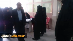 برگزاری انتخابات شورای صنفی-رفاهی آبان 1396 پردیس بنت الهدی صدر قزوین 2