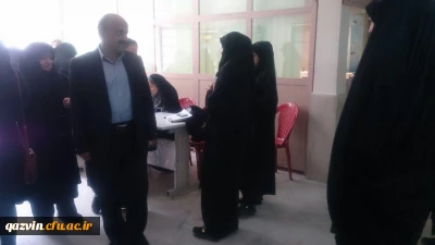 برگزاری انتخابات شورای صنفی-رفاهی آبان 1396 پردیس بنت الهدی صدر قزوین