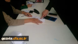 برگزاری انتخابات شورای صنفی-رفاهی آبان 1396 پردیس بنت الهدی صدر قزوین 3