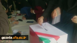 برگزاری انتخابات شورای صنفی-رفاهی آبان 1396 پردیس بنت الهدی صدر قزوین 5