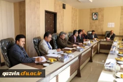 سومین جلسه مربوط به مدارس وابسته به پردیس های مدیریت امور پردیس های استان قزوین برگزار شد . 2