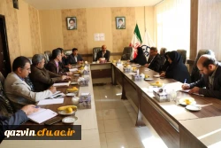 سومین جلسه مربوط به مدارس وابسته به پردیس های مدیریت امور پردیس های استان قزوین برگزار شد . 4