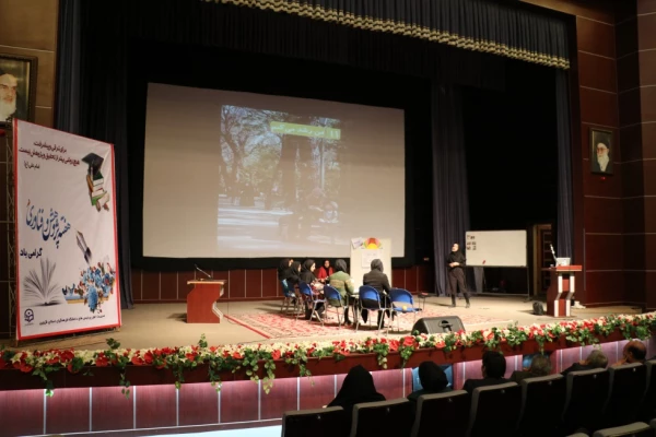 مراسم هفته پژوهش در مدیریت امور پردیس های دانشگاه فرهنگیان  استان قزوین برگزار شد 4