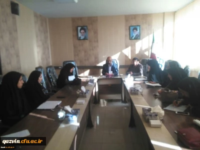 برگزاری دومین جلسه دبیران کانونهای پردیس بنت الهدی صدرقزوین با مدیریت امور پردیس های استان