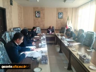 سومین جلسه شورای پژوهش مدیریت امور پردیس های استان قزوین