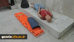 برگزاری کلاس های امدادوکمک های اولیه درپردیس بنت الهدی صدر قزوین 3