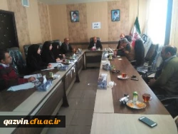 برگزاری جلسه شورای پژوهش دانشگاه فرهنگیان استان قزوین 2