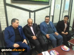 اهداء خون سرپرست وجمعی ازکارکنان دانشگاه فرهنگیان استان قزوین  7