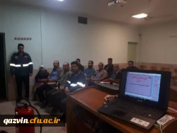 آموزش نگهبانی سطح 1برای نگهبانان دانشگاه فرهنگیان استان قزوین 4