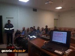 آموزش نگهبانی سطح 1برای نگهبانان دانشگاه فرهنگیان استان قزوین 9