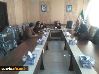 برگزاری جلسه شورای تغذیه معاونت امور دانشجویی دانشگاه فرهنگیان استان قزوین