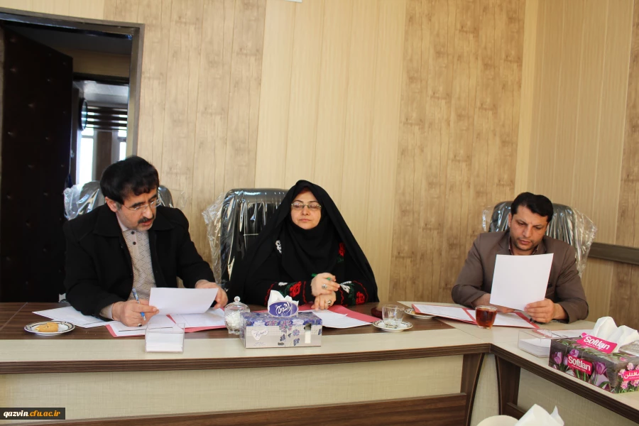 جلسه توجیهی اردوی راهیان نور دانشجویی دردانشگاه فرهنگیان استان قزوین برگزارشد 4