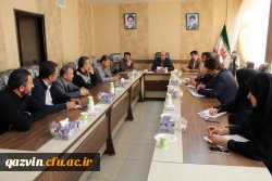 برگزاری جلسه تمهید مقدمات آغاز نیمسال دوم سال تحصیلی دردانشگاه فرهنگیان استان قزوین 2
