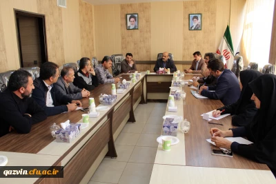 برگزاری جلسه تمهید مقدمات آغاز نیمسال دوم سال تحصیلی دردانشگاه فرهنگیان استان قزوین