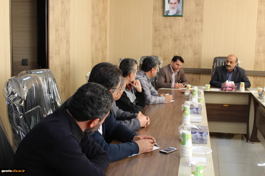 برگزاری جلسه تمهید مقدمات آغاز نیمسال دوم سال تحصیلی دردانشگاه فرهنگیان استان قزوین 5