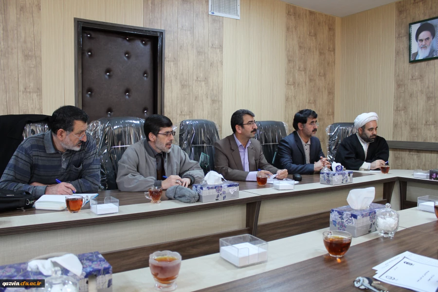 نشست مشترک مسئولین دانشگاه فرهنگیان وستاداقامه نماز استان قزوین 5