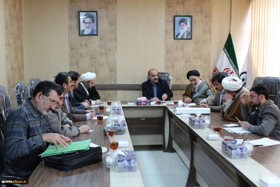 نشست مشترک مسئولین دانشگاه فرهنگیان وستاداقامه نماز استان قزوین 2