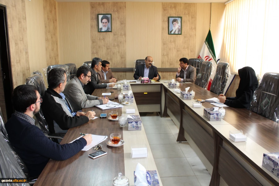 تشکیل جلسه شورای فرهنگی دانشگاه فرهنگیان استان قزوین 2