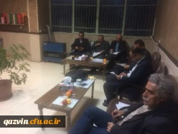 در پردیس شهید رجایی با حضور اساتید هردو پردیس برگزارشد:کارگروه کارورزی مدیریت امور پردیس های دانشگاه فرهنگیان استان قزوین درنیمسال دوم سال تحصیلی 97-96 4