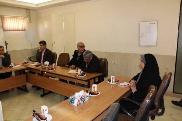 نشست بسیج اساتید دانشگاه فرهنگیان استان قزوین باحضور مسئول بسیج اساتید استان 5