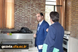 بازدید کارشناسان سازمان مرکزی ازپردیس های استان قزوین درزمینه رتبه بندی خوابگاه ها 3