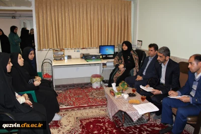 بازدید کارشناسان سازمان مرکزی ازپردیس های استان قزوین درزمینه رتبه بندی خوابگاه ها